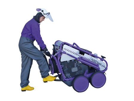 Автономный аппарат сверхвысокого давления wheel jet 18 500 -18-0-p